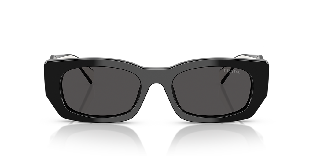 Prada PR B05S M (53 - 19) with Grey lenses and Black frame