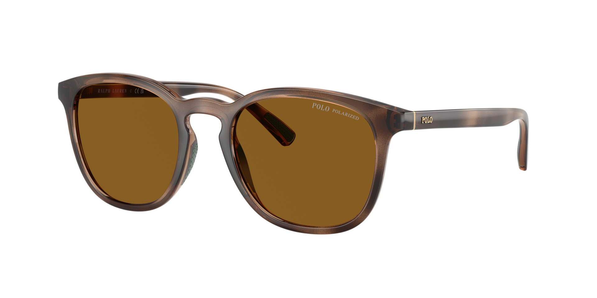 Polo Ralph Lauren Man Sunglass PH4222U -  Frame color: Shiny Dark Havana, Lens color: Dark Polarised Brown