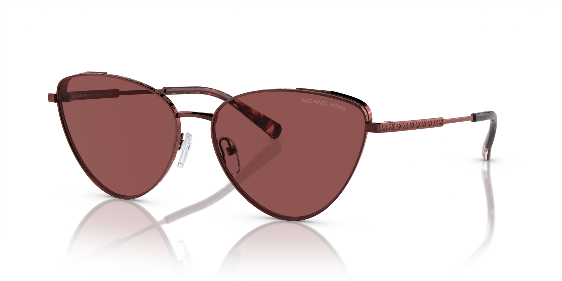Michael Kors MK1140 Cortez XL (59 - 15) with Violet lenses and Brown ...