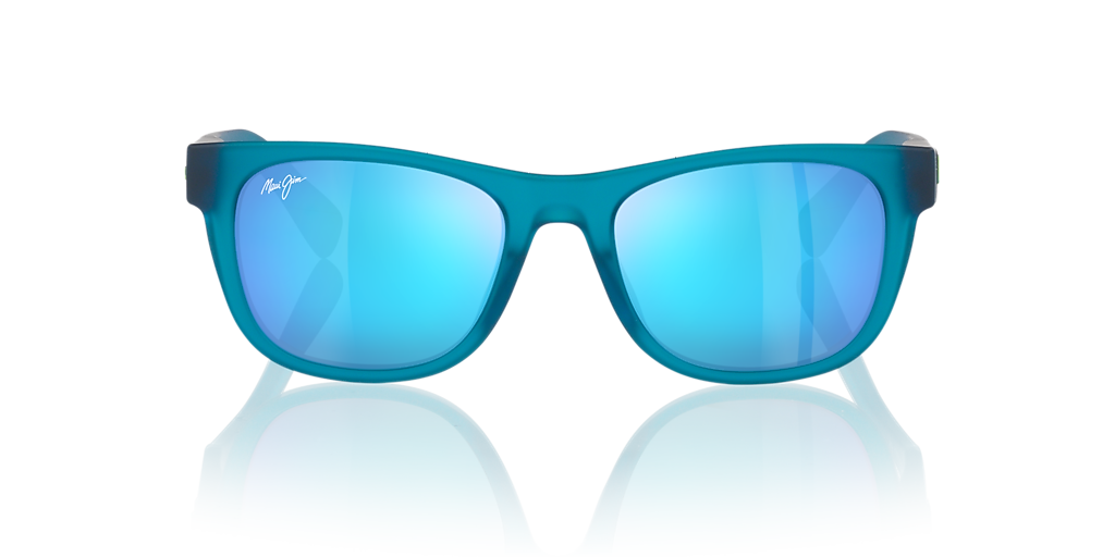 Maui Jim Kaulike S (53 - 19) with Grey lenses and Blue frame  display picture 3