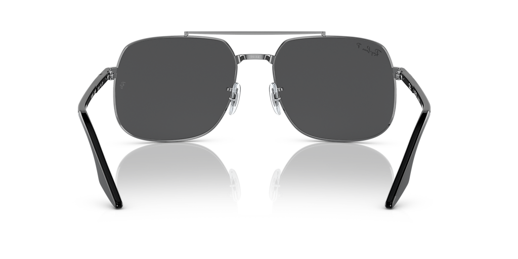Ray-Ban RB3699 Polarized+ Lenses M (56 - 18) with Grey lenses and
