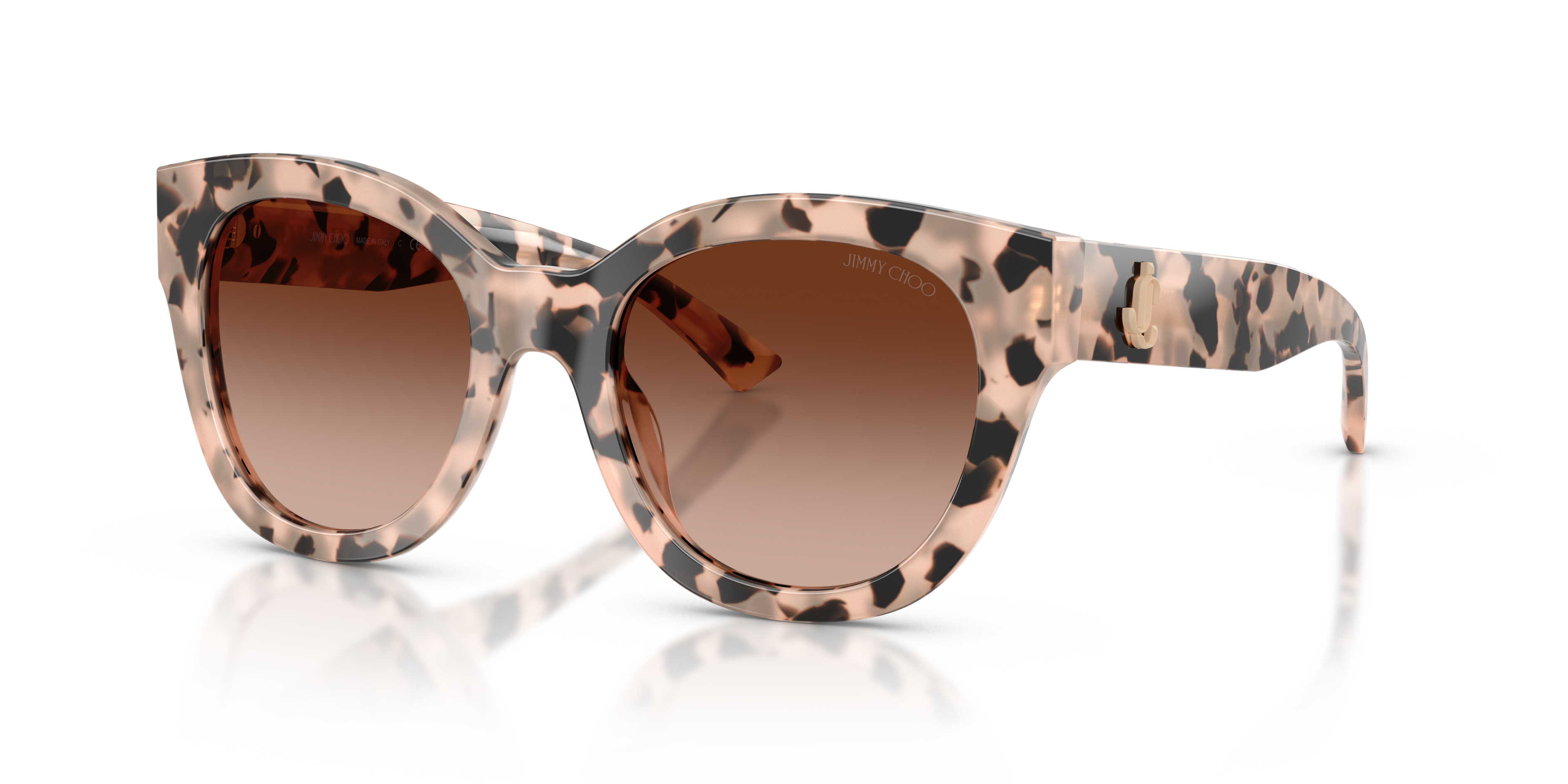 Jimmy Choo JC5053 M (51 - 20) with Brown lenses and Tortoise frame