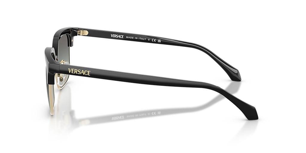 Versace VE4494D L (56 - 17) with Grey lenses and Black frame