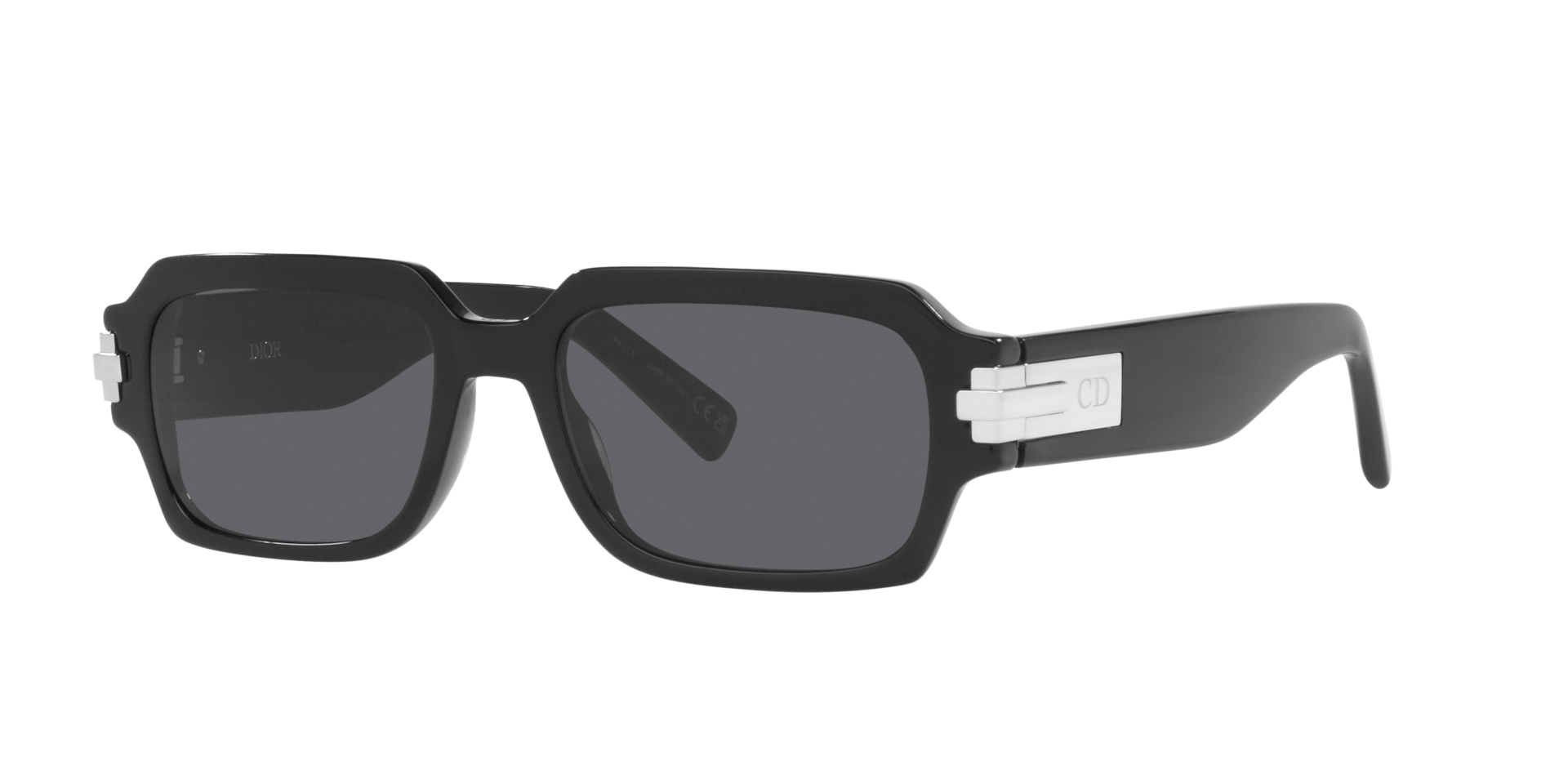 DIOR Homme Sunglass DiorBlackSuit XL S1I - Couleur du Monture Noir brillant Couleur de Lentille Smoke 420 €