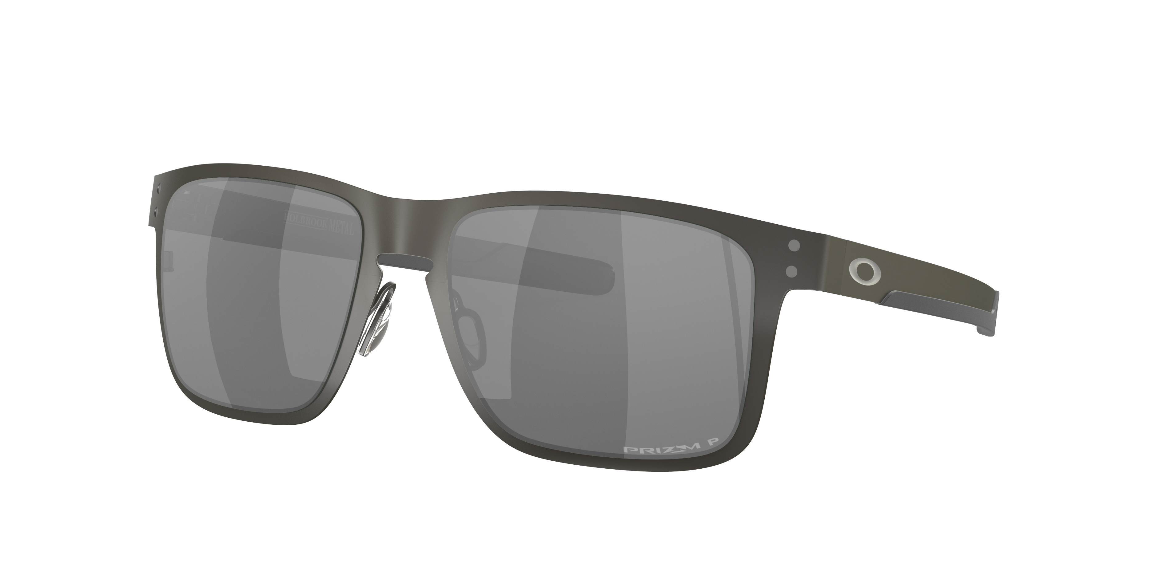 Oakley Holbrook™ Metal L (55 - 18) with Black lenses and Grey