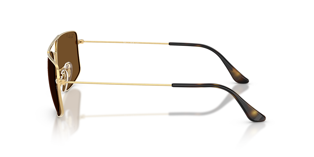 Ray-Ban Explorer III L (56 - 18) with Brown lenses and Gold frame