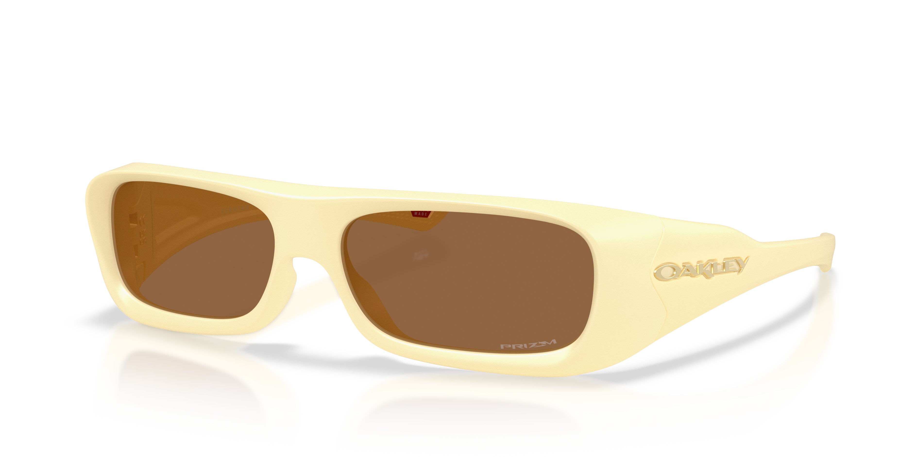 Oakley Permian L (59 - 15) with Brown lenses and Yellow frame