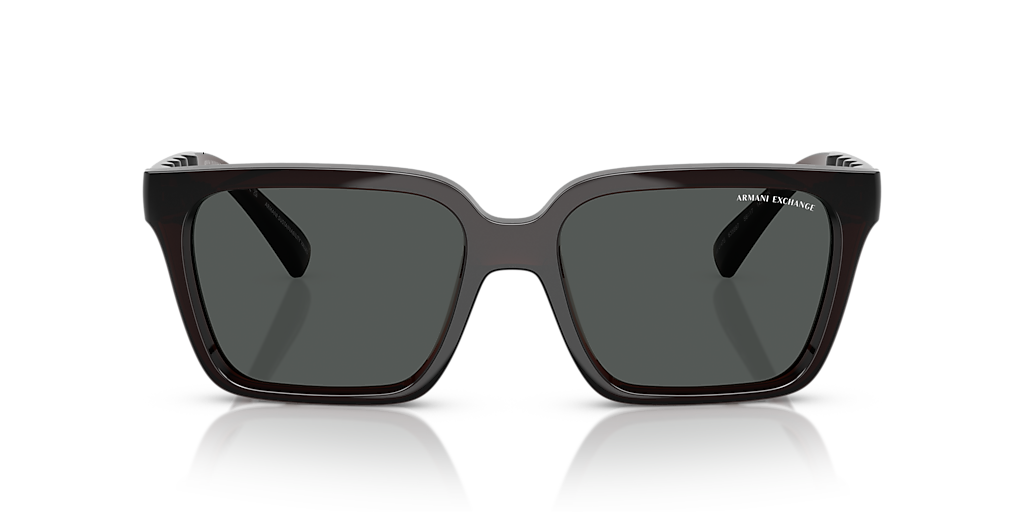 Armani Exchange AX4147S M (56 - 17) with Grey lenses and Brown
