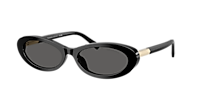 Tiffany & Co. TF4250 L (56 - 17) with Grey lenses and Black frame