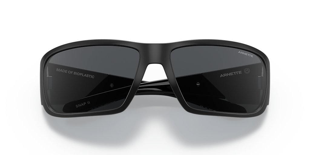 Arnette Snap II L (64 - 16) with Grey lenses and Black frame