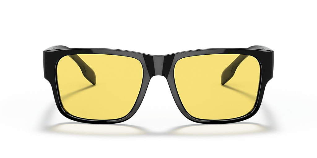 Burberry Knight XL (57 - 18) with Yellow lenses and Black frame