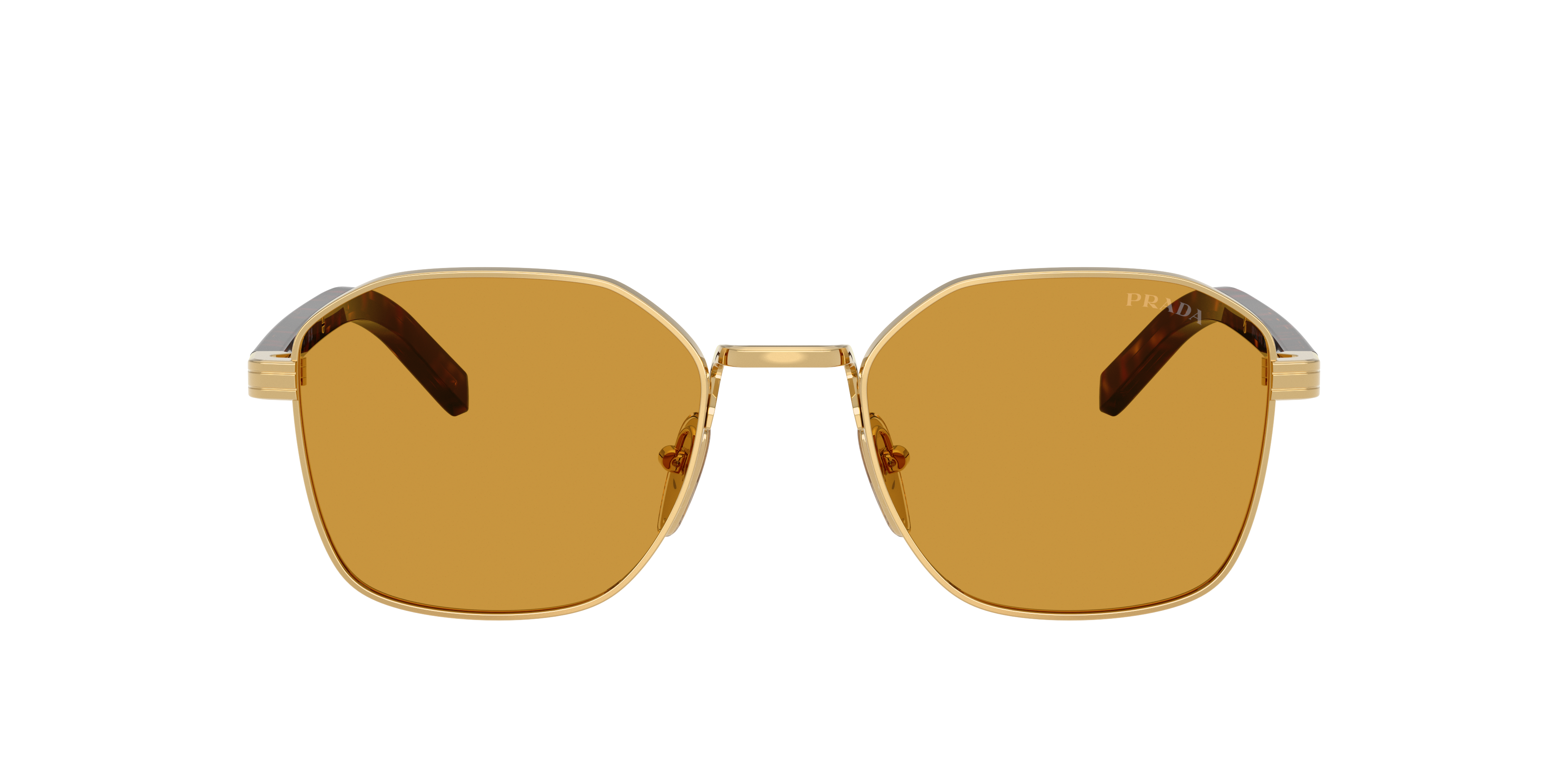 【PRADA】【新品】【未使用】ミニフォトフレーム Prada PR C50S XS (51 - 20) with Brown lenses and Gold frame