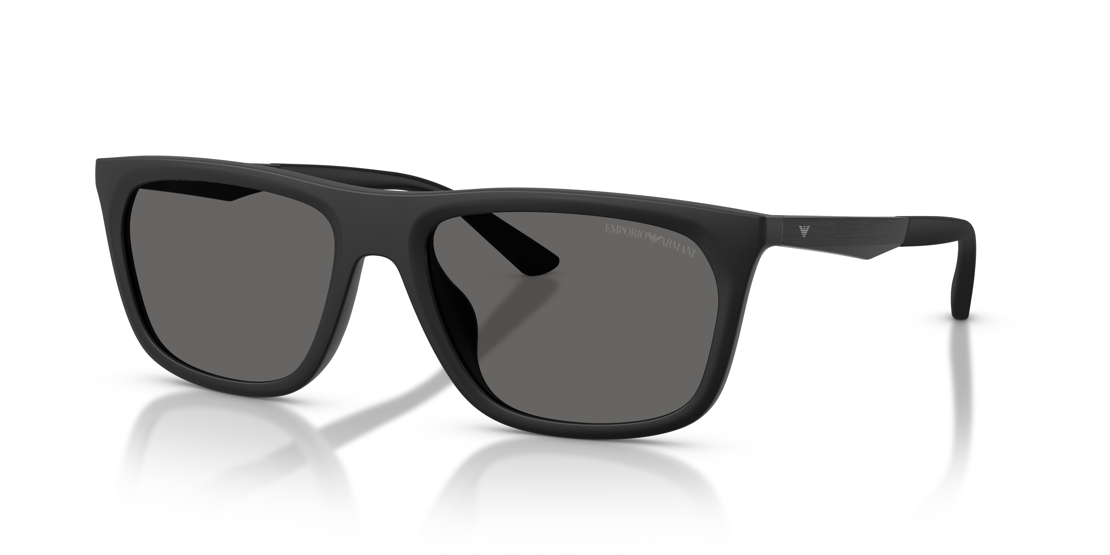 Emporio Armani EA4272U XXL (57 - 18) with Grey lenses and Black