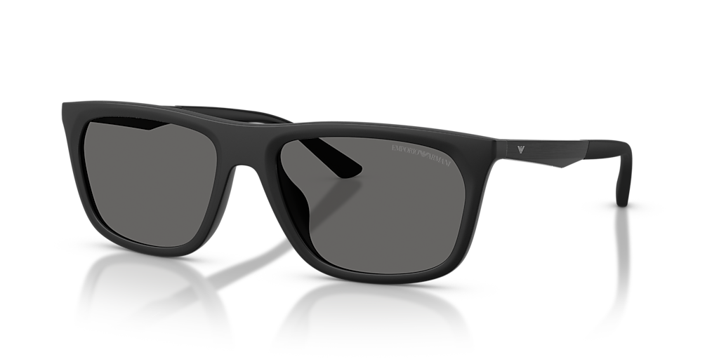 Emporio Armani EA4272U XXL (57 - 18) with Grey lenses and Black