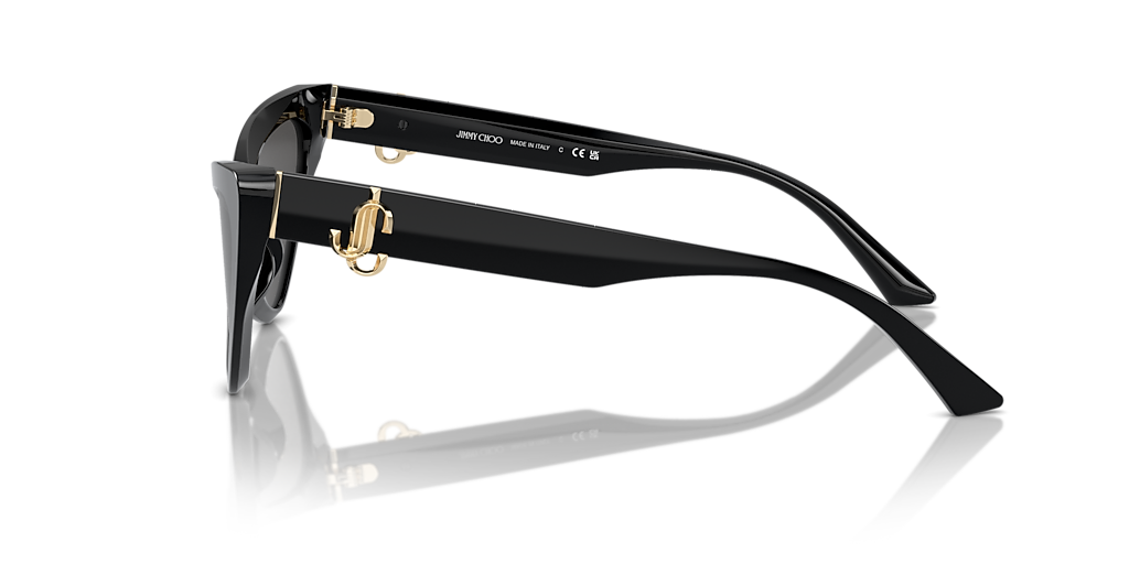 Jimmy Choo JC5008 S (55 - 16) with Grey lenses and Black frame