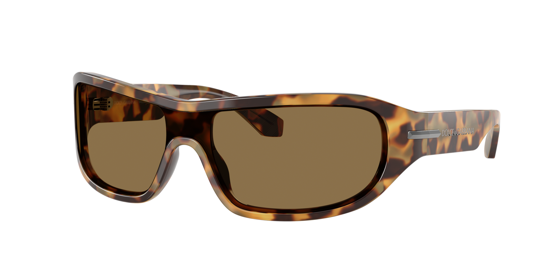 DolceGabbana Homme Sunglass DG4486 - Couleur du Monture Havana Miel Couleur de Lentille Marron fonc 184 €
