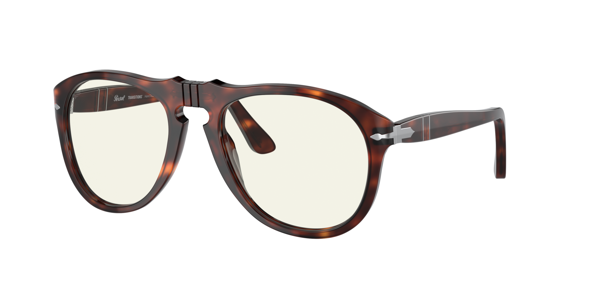 Persol 649 - Photochromic M (54 - 20) with Transparent lenses and