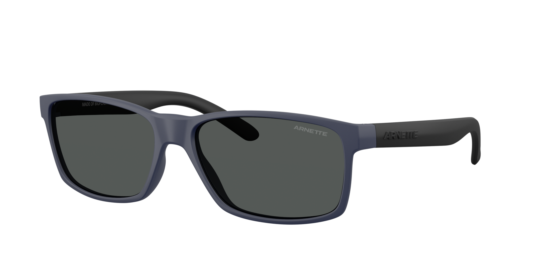 Arnette Man Sunglass Slickster -  Frame color: Rubber Navy, Lens color: Dark Grey
