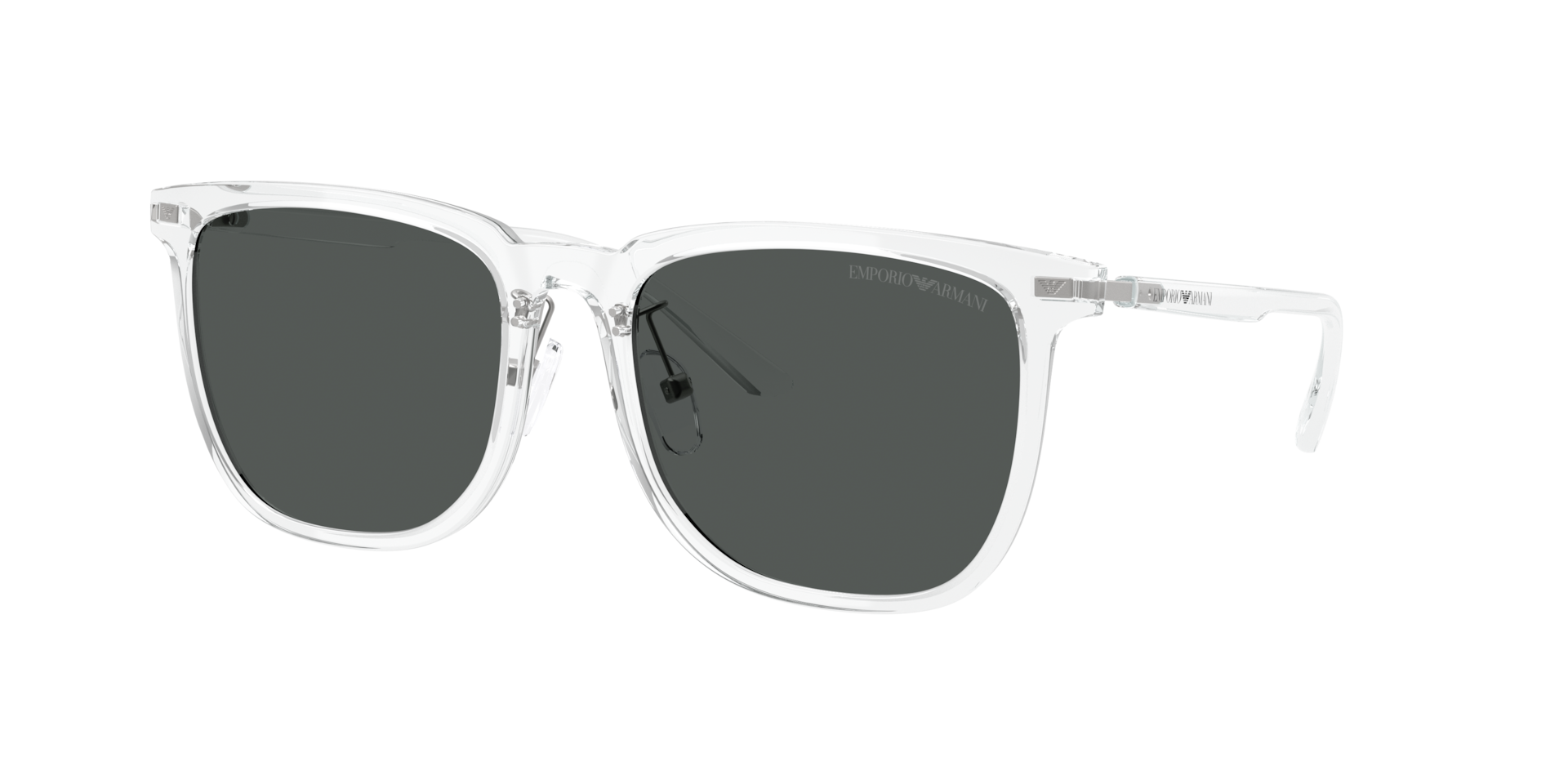 Emporio Armani , Shiny Crystal Sunglasses Dark Grey lenses, EA4255D 634487, Mojo Glasses - Image 5