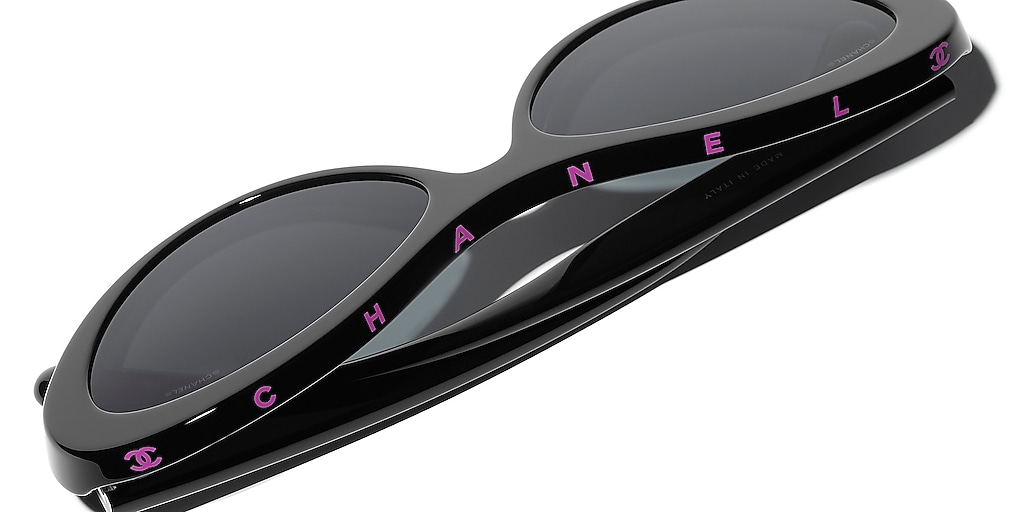 Chanel Oval Sunglasses CH5416 L (57 - 17) with Grey lenses and