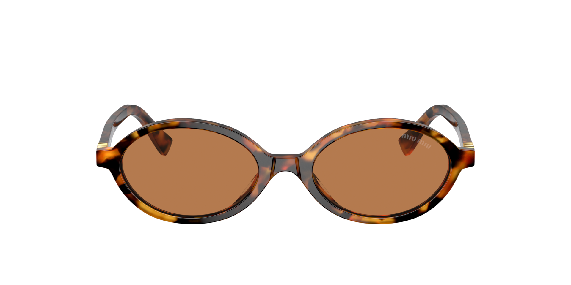 Miu Miu MU 04ZS S (50 - 18) with Brown lenses and Tortoise frame