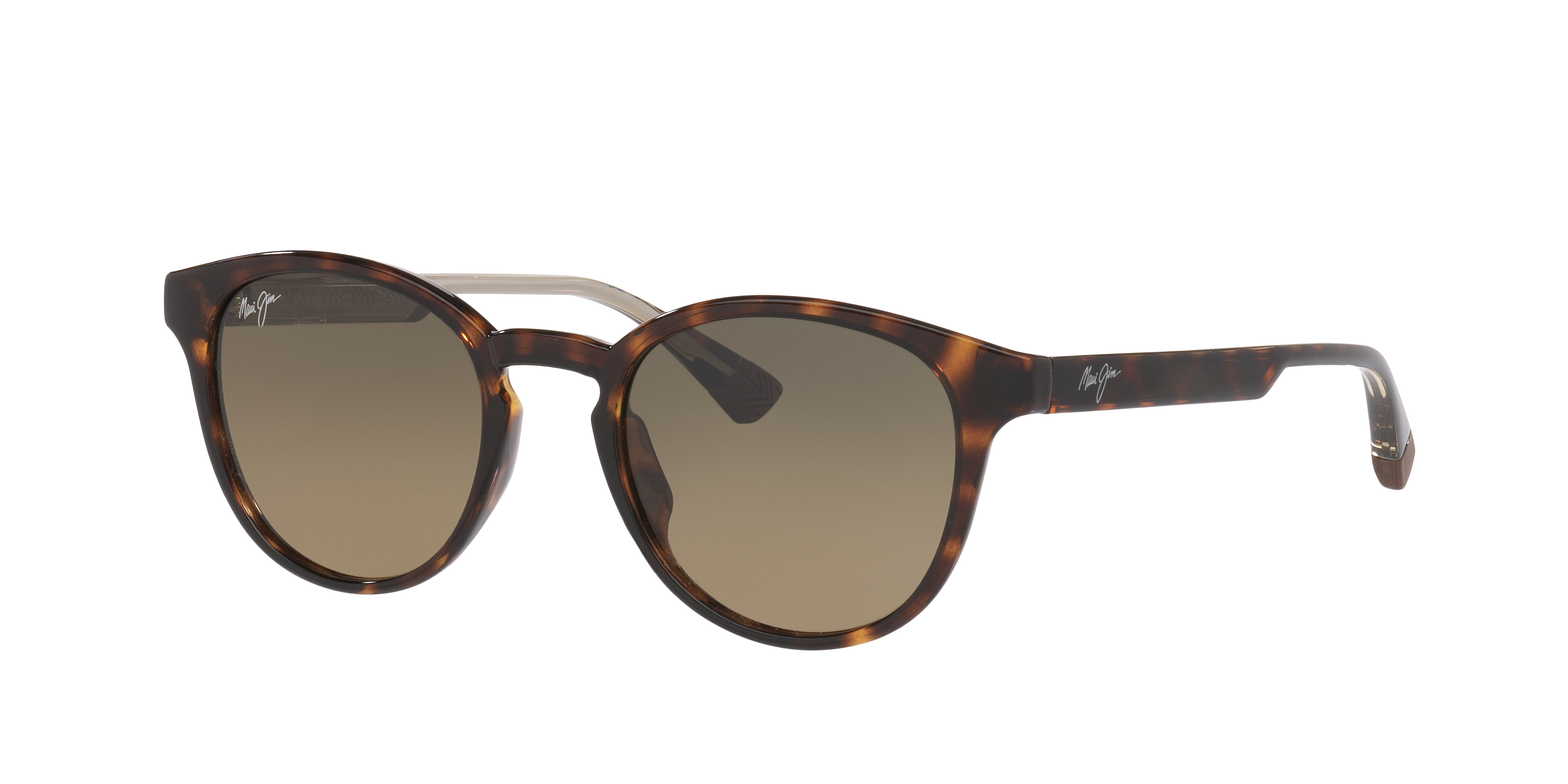 Maui Jim Unisex Sunglass Hiehie -  Frame color: Tortoise Yellow, Lens color: Bronze Polarized