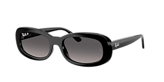 Ray-Ban Original Wayfarer Classic XXL (54 - 18) with Green lenses