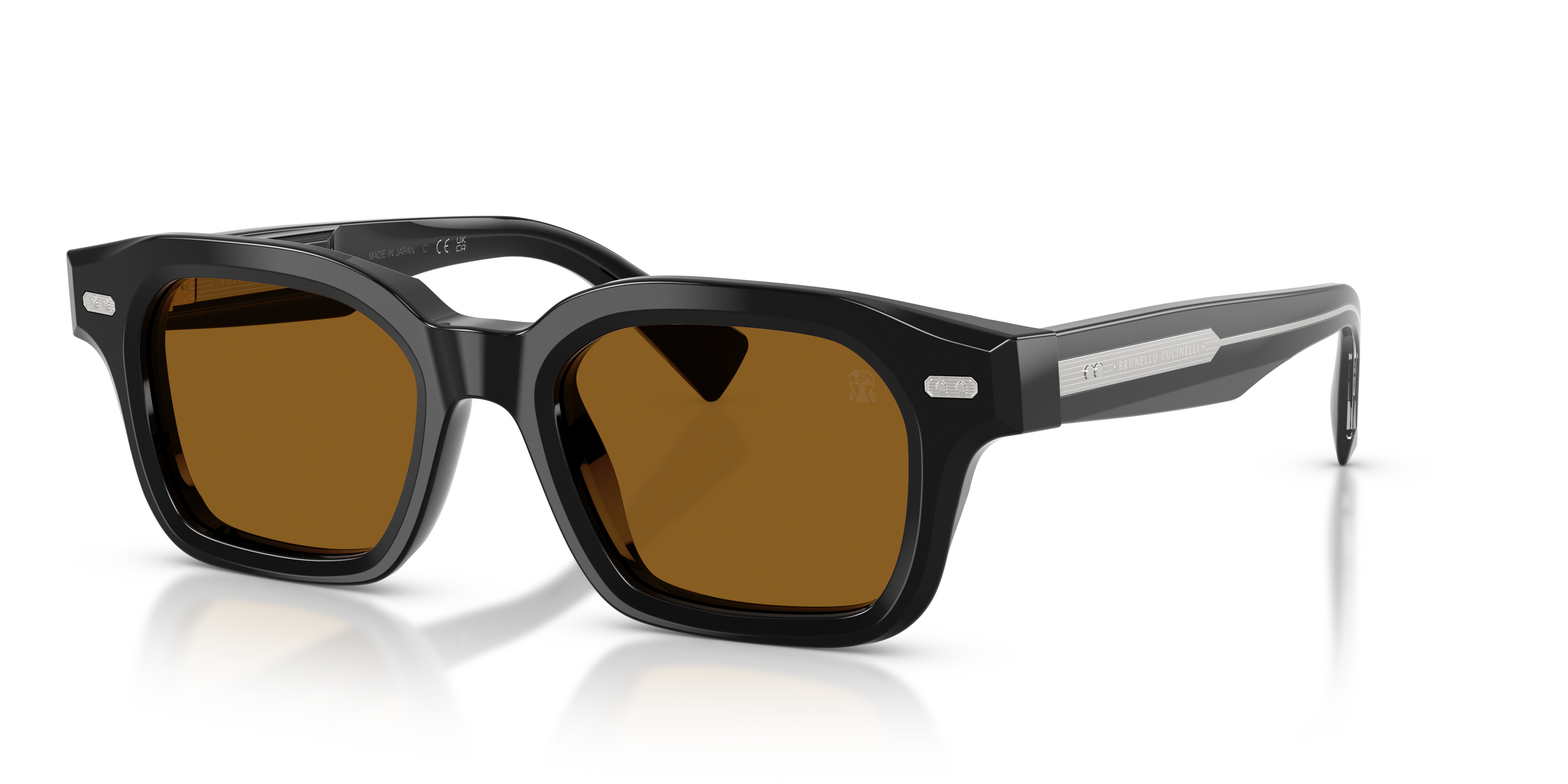 Brunello Cucinelli BC4018S JARED L (50 - 20) with Brown lenses and