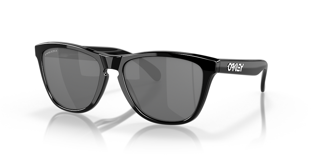 Oakley Frogskins™ (Low Bridge Fit) XL (54 - 17) with Black lenses