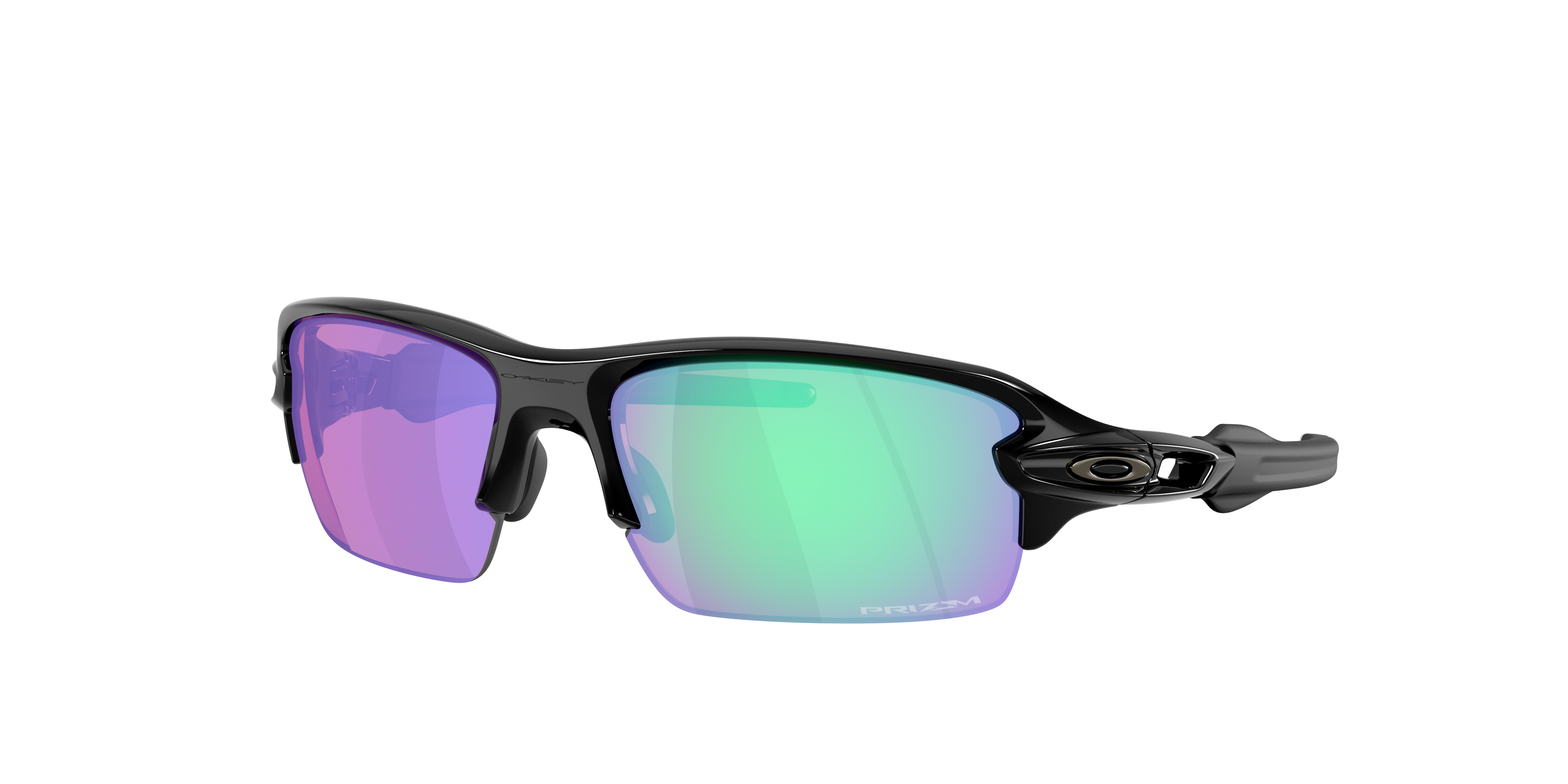 Oakley Unisex Sunglass Flak® 2.0 S -  Frame color: Polished Black, Lens color: Prizm Golf