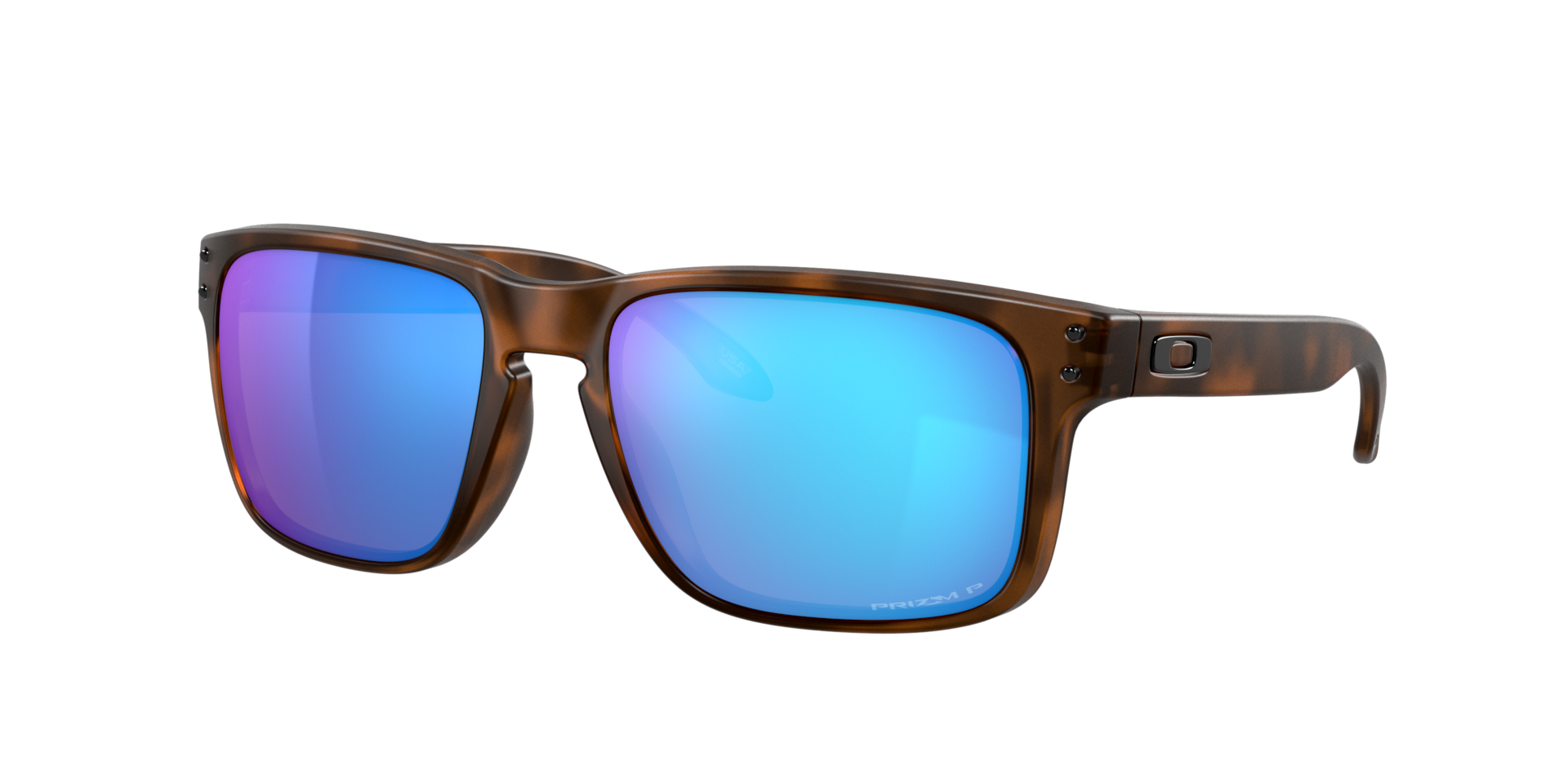 Oakley Mann Sunglass OO9102 Holbrook™ - Rahmenfarbe: Matt Braun Tortoise, Linsenfarbe: Prizm Sapphire Polarized