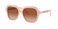 Burberry Joni L (55 - 16) with Brown lenses and Pink frame