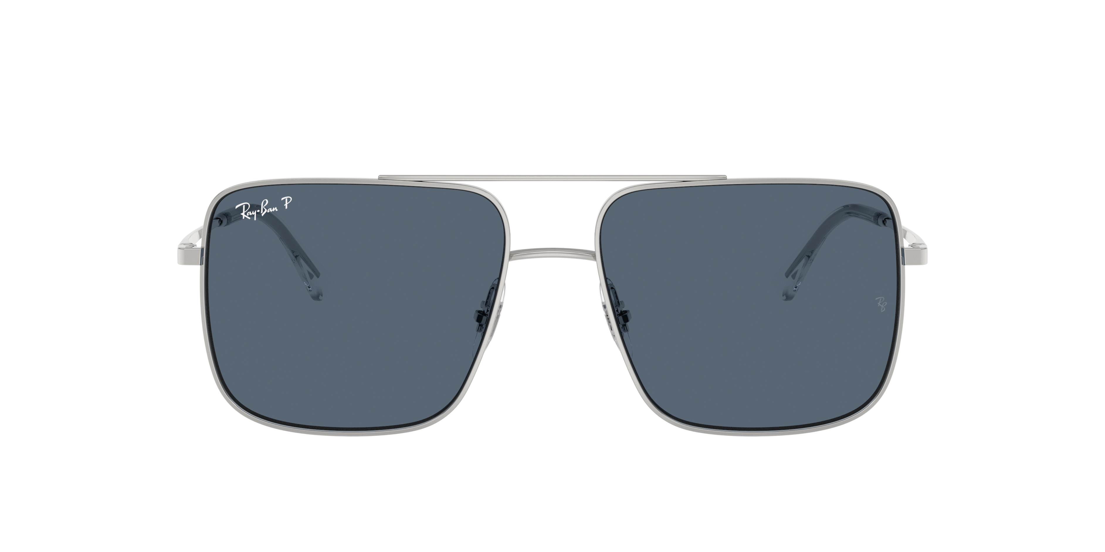Ray-Ban Ari Bio-Based L (56 - 16) with Blue lenses and Silver