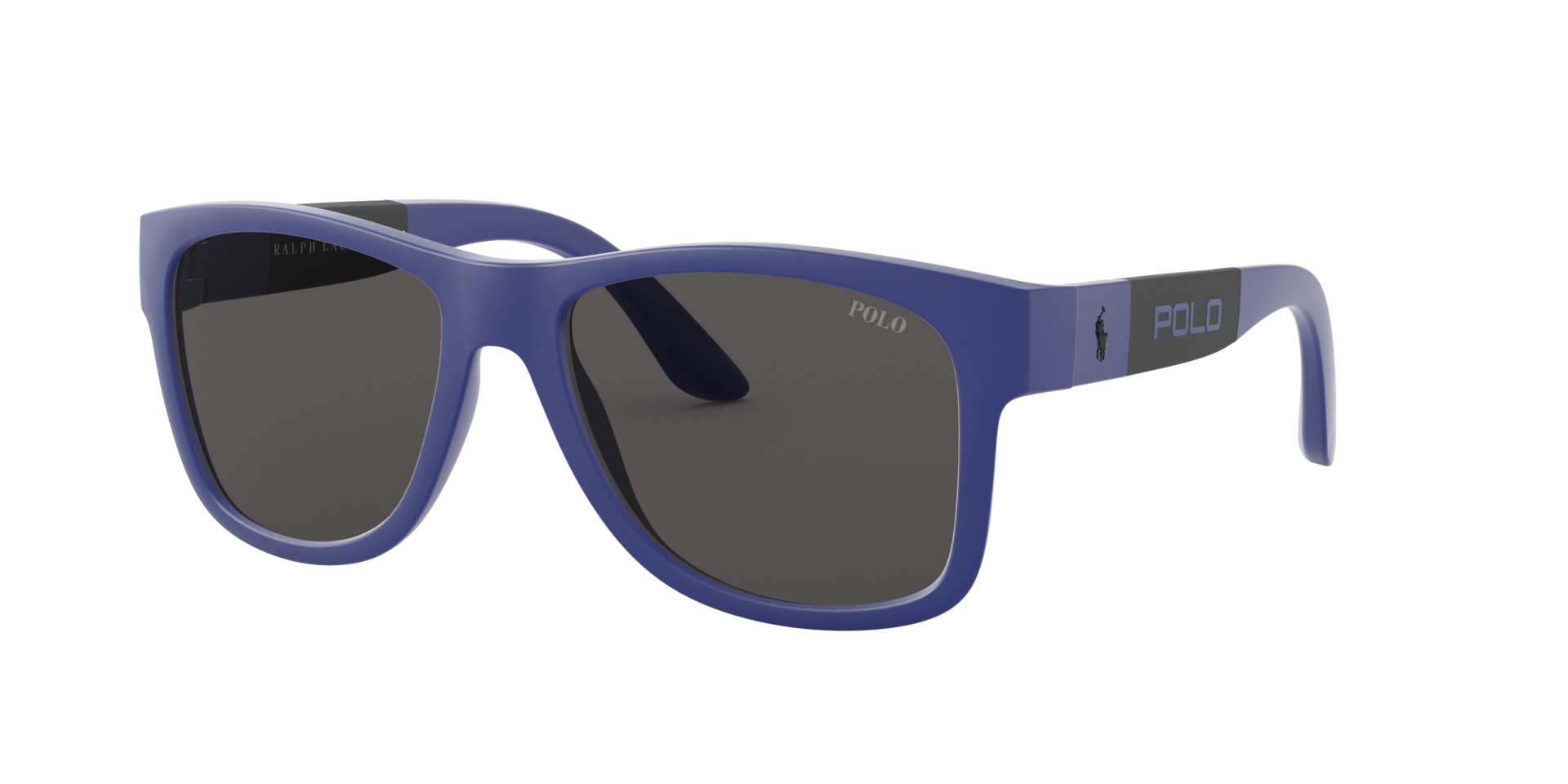 Polo Ralph Lauren Homme Sunglass PH4162 - Couleur du Monture Bleu Roi mat Couleur de Lentille Gris fonc 58 €