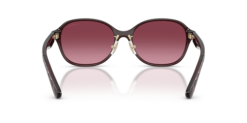 Coach CBY85 L (56 - 17) with Violet lenses and Red frame