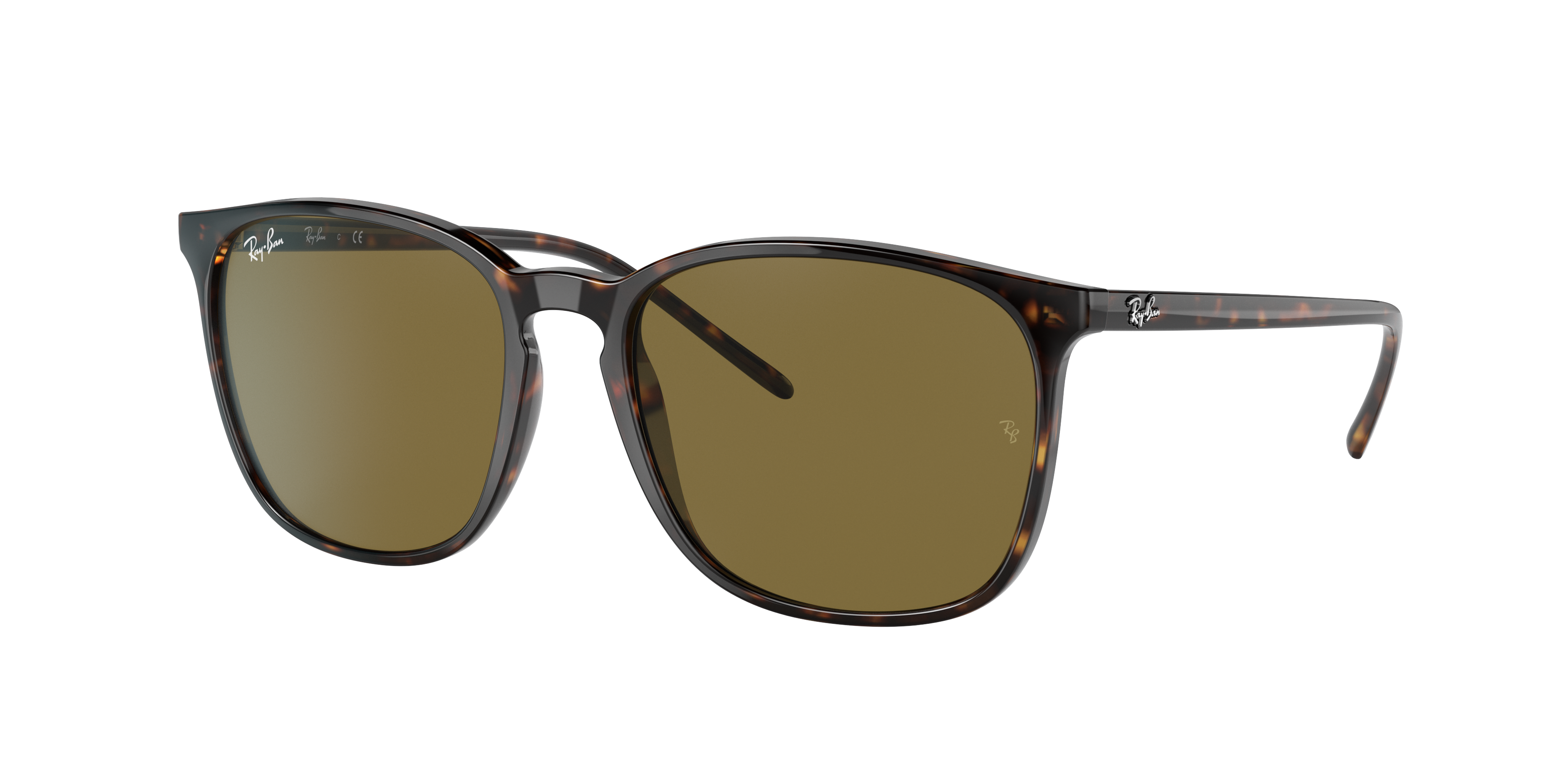 Ray-Ban RB4387 M (55 - 18) with Brown lenses and Tortoise frame