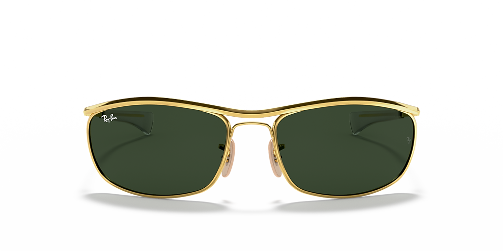 Ray-Ban Olympian I Deluxe L (62 - 18) with Green lenses and Gold