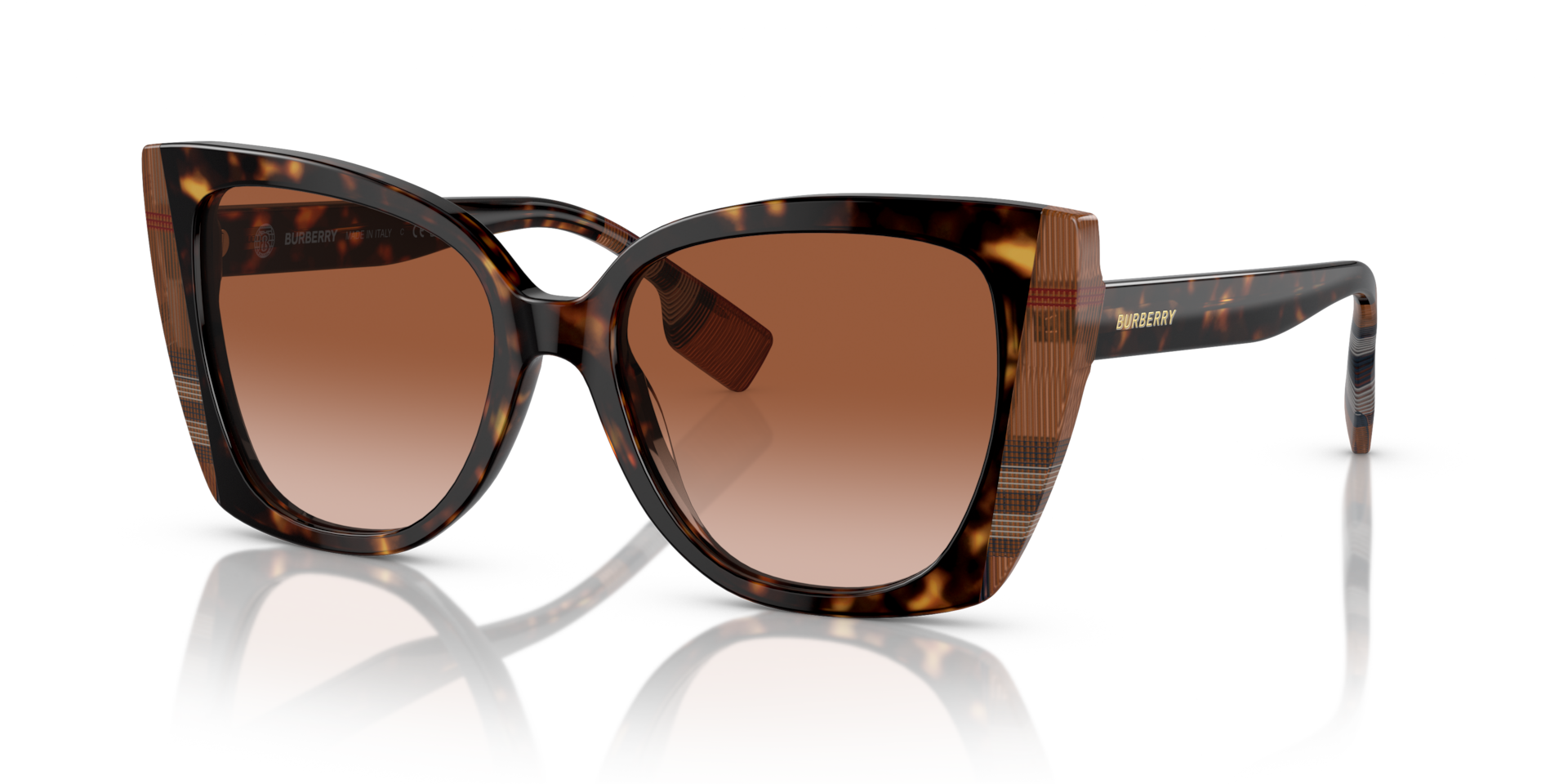 Burberry Meryl M (54 - 17) with Brown lenses and Brown frame