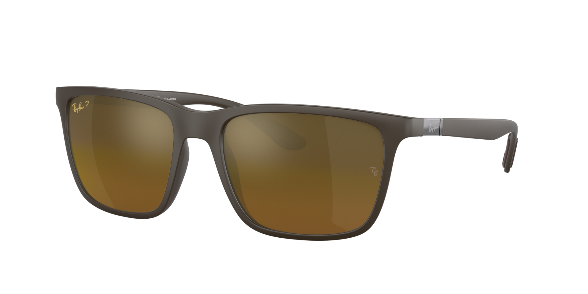 Ray-Ban RB4385 Polarized+ Lenses XXL (58 - 18) with Brown lenses
