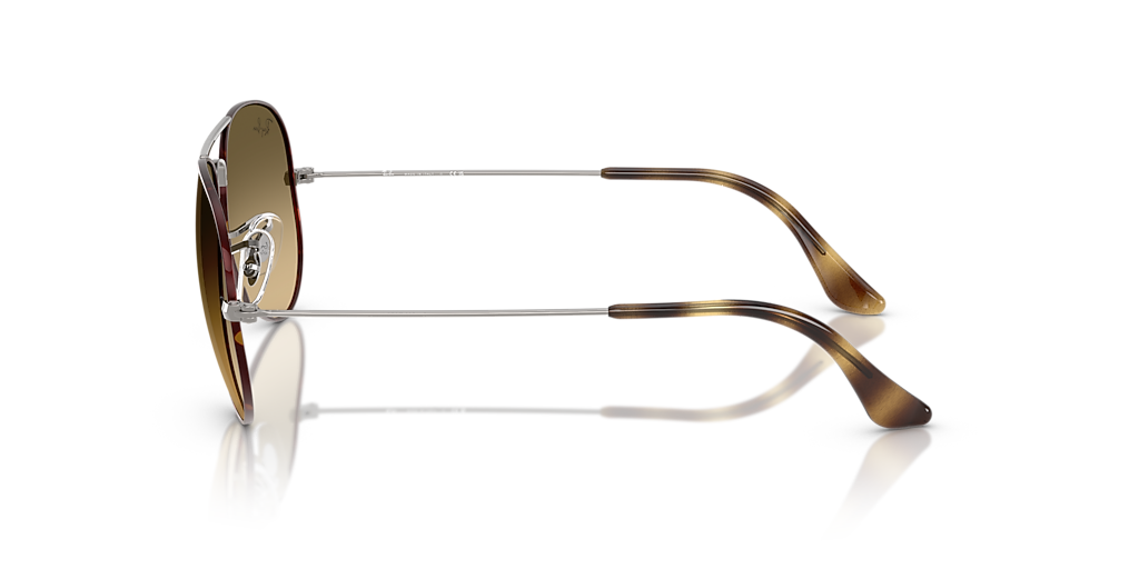 Ray-Ban Aviator Large Metal XXL (62 - 14) with Brown lenses and