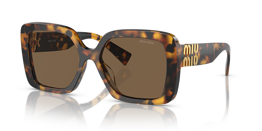 Miu Miu MU 10YS M (56 - 17) with Brown lenses and Tortoise frame