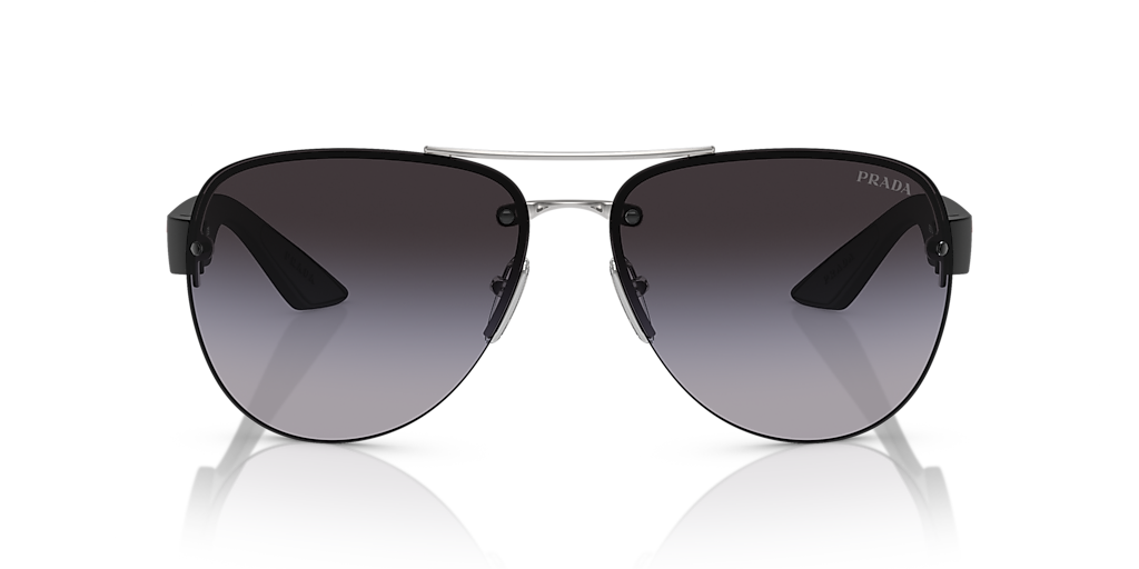 Prada Linea Rossa PS 55YS XXL (64 - 14) with Grey lenses and