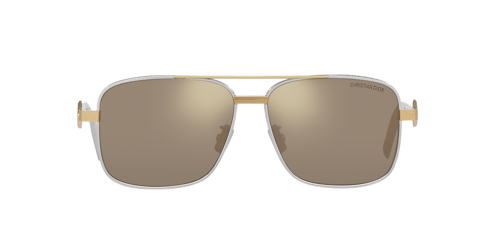 DIOR Dm40146U M (58 - 13) with Yellow lenses and Grey frame