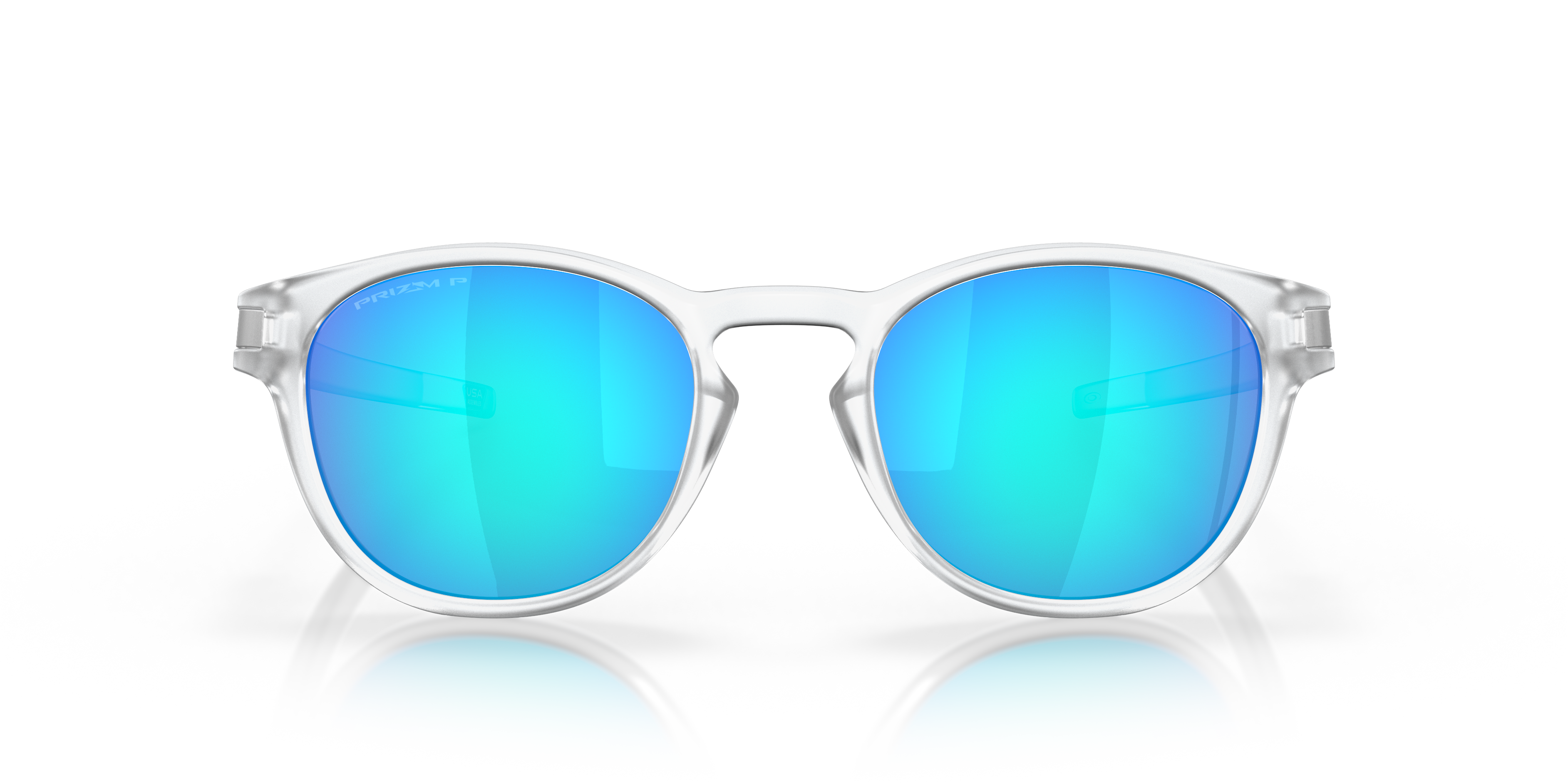 Oakley Latch™ L (53 - 21) with Blue lenses and Transparent frame