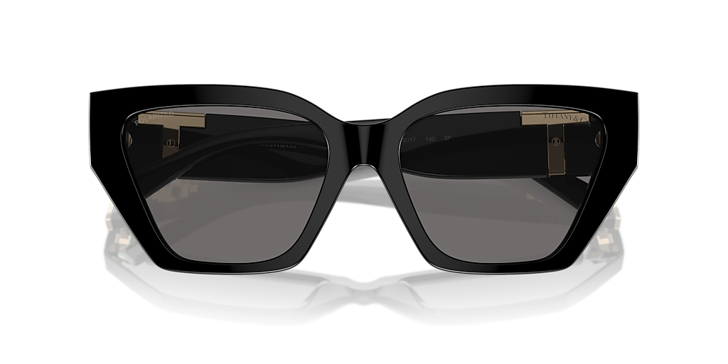 Tiffany & Co. TF4218 L (55 - 17) with Grey lenses and Black frame
