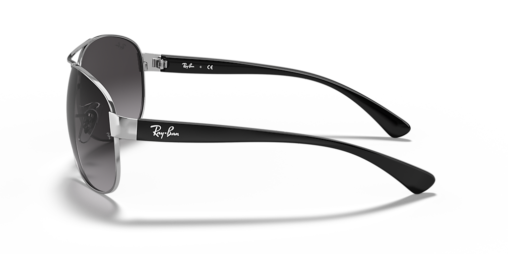 Ray-Ban RB3386 L (63 - 13) with Grey lenses and Silver frame Ray-Ban RB3386 L (63 - 13) with Grey lenses and Silver frame