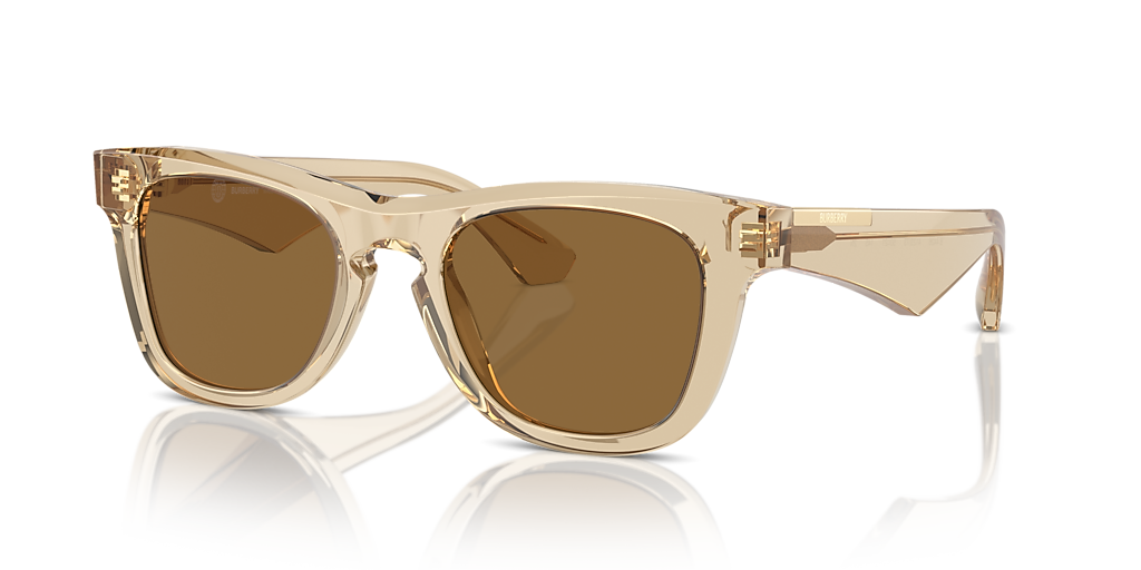 Burberry BE4426 S (50 - 21) with Brown lenses and Beige frame