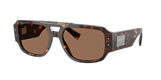 Dolce&Gabbana DG4482 XL (57 - 18) with Grey lenses and Black frame