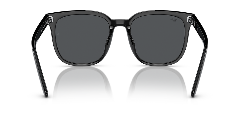 Ray-Ban RB4401D XXL (57 - 20) with Grey lenses and Black frame