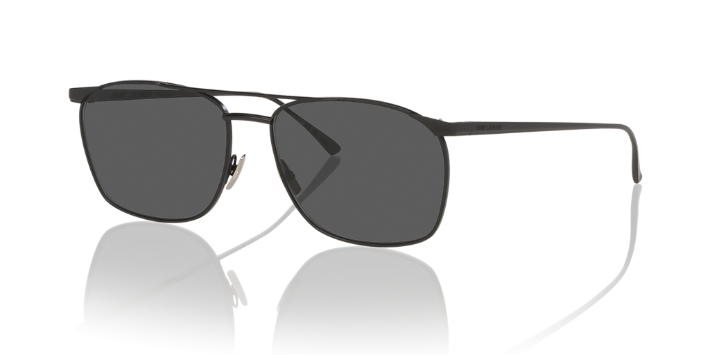 Saint Laurent SL 796 M (57 - 15) with Black lenses and Black frame